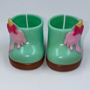 Moose Kind Kids Snack Time Friend's Replacement Shoes for Peppamint 10" Doll
